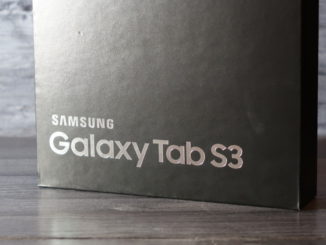 Samsung Galaxy Tab S3 Verpackung