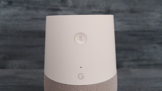 Google Home Lautsprecher Design