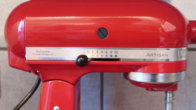 KitchenAid Artisan Küchenmaschine Geschwindigkeitsregler Test Review