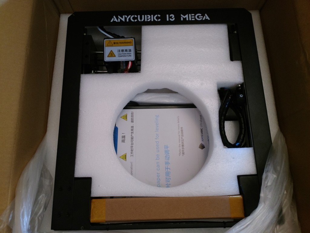 Anycubic I3 MEGA Verpackung